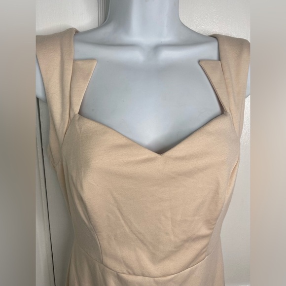 Kardashian Kollection Tan Sheath Mini Dress - Picture 2 of 6